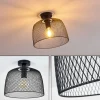 Lampes Vintages & Rétros-hofstein Plafonnier Moholm Noir, 1 lumière
