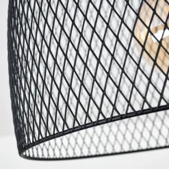 Lampes Vintages & Rétros-hofstein Plafonnier Moholm Noir, 1 lumière