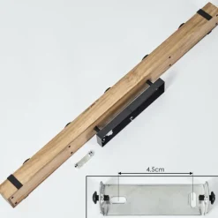 Lampes Industrielles-hofstein Plafonnier Montgomery Écru, Noir, 5 lumières