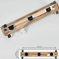 Luminaires Scandinaves-hofstein Plafonnier Montgomery Écru, 3 lumières