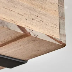 hofstein Plafonnier Montgomery Écru, Noir, 1 lumière