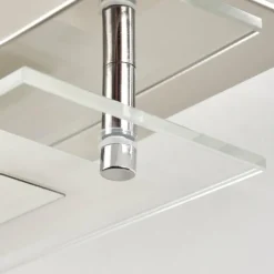 hofstein Plafonnier Morges LED Chrome, 1 lumière