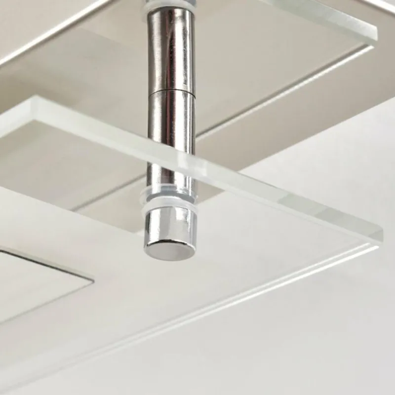 hofstein Plafonnier Morges LED Chrome, 1 lumière