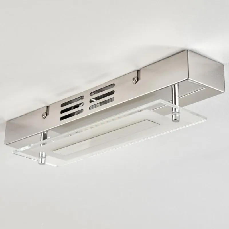 hofstein Plafonnier Morges LED Chrome, 1 lumière