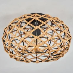 Luminaires Scandinaves-hofstein Plafonnier Mulstrand Écru, Noir, 1 lumière