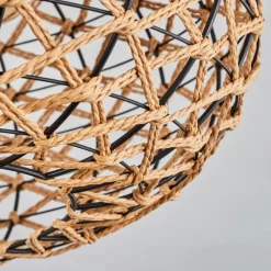 Luminaires Scandinaves-hofstein Plafonnier Mulstrand Écru, Noir, 3 lumières