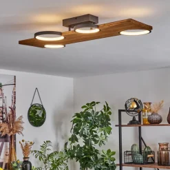 Luminaires Scandinaves-hofstein Plafonnier Musac LED Écru, 1 lumière