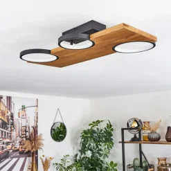 Luminaires Scandinaves-hofstein Plafonnier Musac LED Écru, 1 lumière