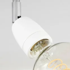 hofstein Plafonnier Musland Chrome, Blanc, 4 lumières* Spots Et Projecteurs