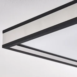 hofstein Plafonnier Nabbas LED Noir, 1 lumière