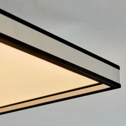 hofstein Plafonnier Nabbas LED Noir, 1 lumière