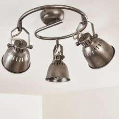 hofstein Plafonnier Nanlia Gris, Argenté, 3 lumières