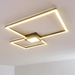hofstein Plafonnier Narpes LED Anthracite, 1 lumière