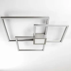 hofstein Plafonnier Narpes LED Nickel mat, 1 lumière