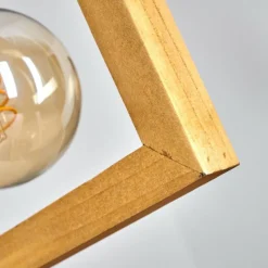 Lampes Vintages & Rétros-hofstein Plafonnier Nauleua Noir, 5 lumières