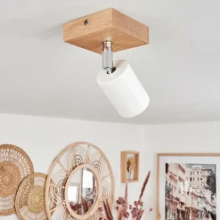 Style Boho-Chic-hofstein Plafonnier Nazca Écru, 1 lumière