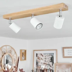 Luminaires Scandinaves-hofstein Plafonnier Nazca Écru, 3 lumières