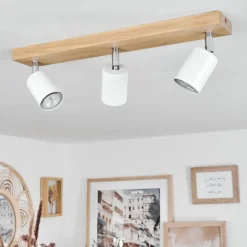 Luminaires Scandinaves-hofstein Plafonnier Nazca Écru, 3 lumières