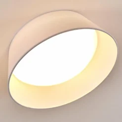 Lampes En Tissu-hofstein Plafonnier Negio LED Blanc, 1 lumière