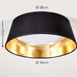 Lampes En Tissu-hofstein Plafonnier Negio LED Blanc, 1 lumière