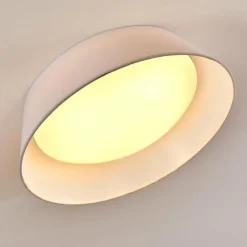 Lampes En Tissu-hofstein Plafonnier Negio LED Blanc, 1 lumière