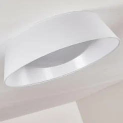 Lampes En Tissu-hofstein Plafonnier Negio LED Blanc, 1 lumière