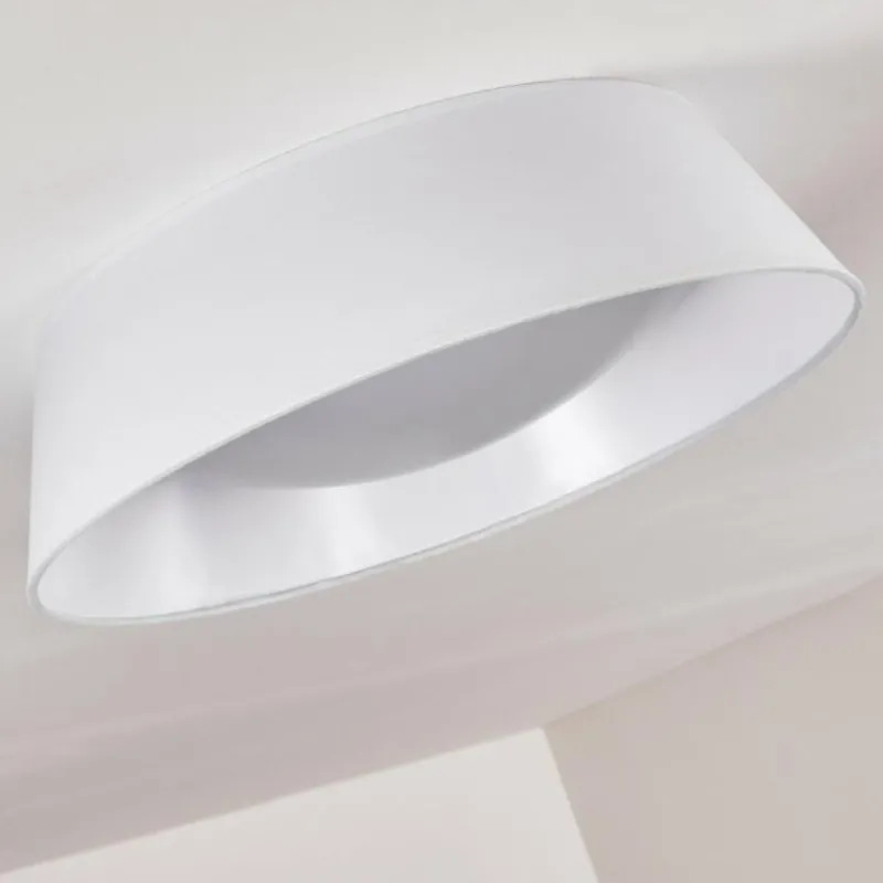 Lampes En Tissu-hofstein Plafonnier Negio LED Blanc, 1 lumière