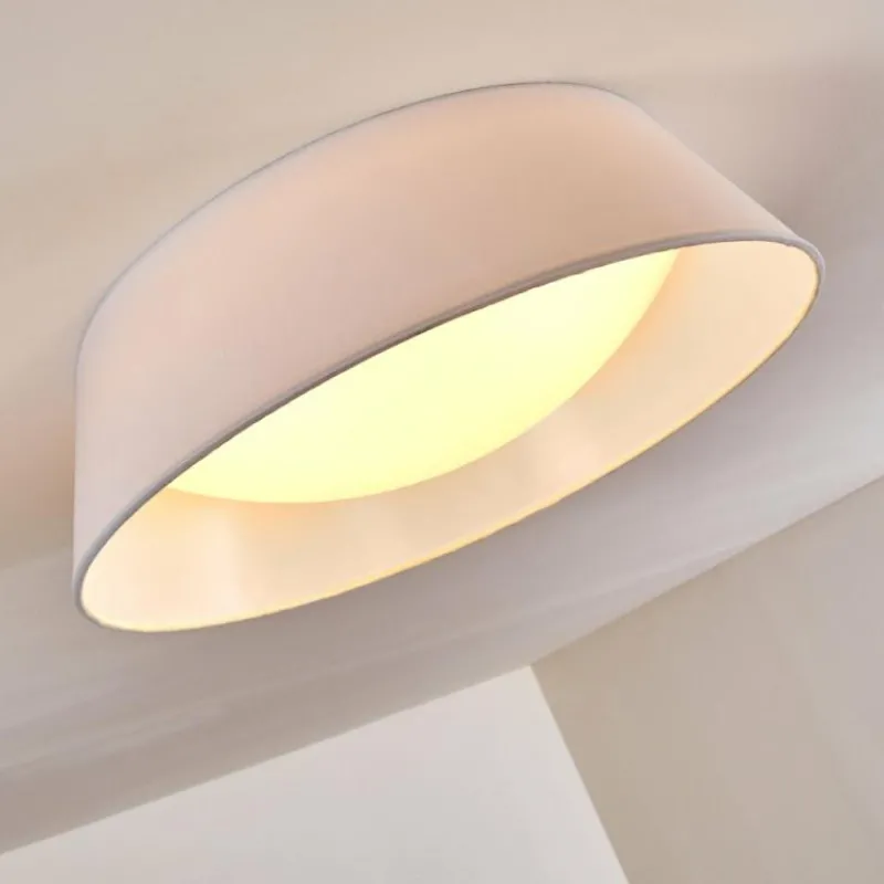 Lampes En Tissu-hofstein Plafonnier Negio LED Blanc, 1 lumière