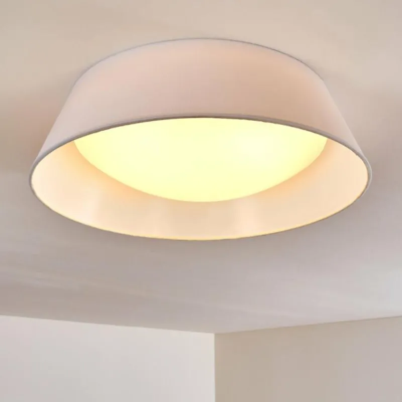 Lampes En Tissu-hofstein Plafonnier Negio LED Blanc, 1 lumière