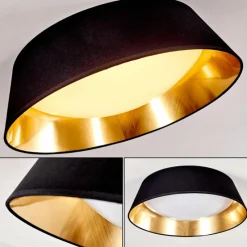 Lampes En Tissu-hofstein Plafonnier Negio LED Blanc, 1 lumière