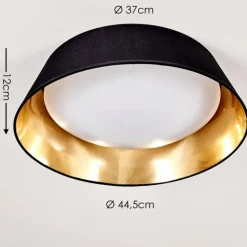 Lampes En Tissu-hofstein Plafonnier Negio LED Blanc, 1 lumière