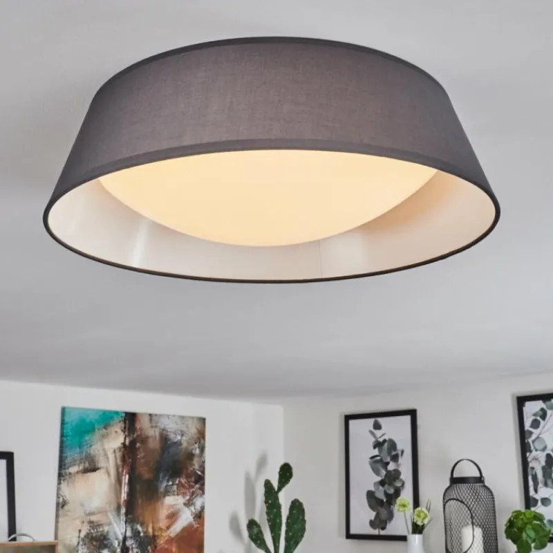 Lampes En Tissu-hofstein Plafonnier Negio LED Blanc, 1 lumière