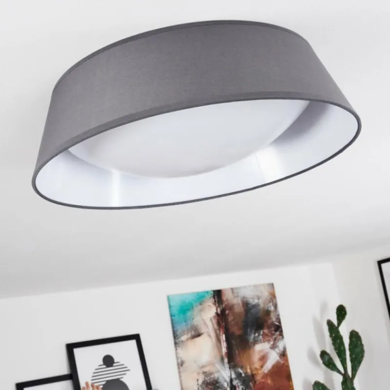 Lampes En Tissu-hofstein Plafonnier Negio LED Blanc, 1 lumière