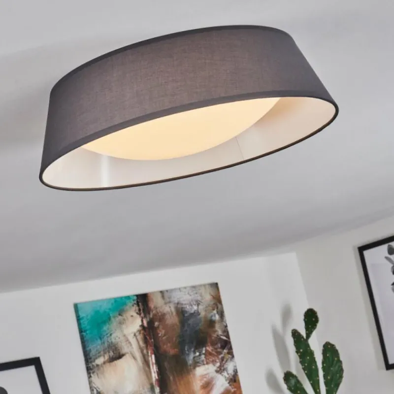 Lampes En Tissu-hofstein Plafonnier Negio LED Blanc, 1 lumière
