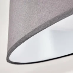 Lampes En Tissu-hofstein Plafonnier Negio LED Gris, Blanc, 1 lumière
