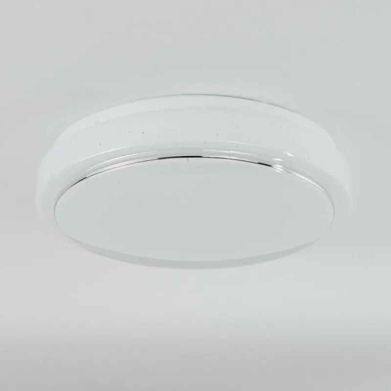 hofstein Plafonnier Nepes LED Blanc, 1 lumière* Éclairage Led