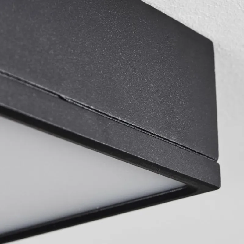 hofstein Plafonnier Netstal LED Anthracite, 1 lumière