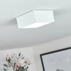 hofstein Plafonnier Netstal LED Blanc, 1 lumière
