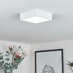 hofstein Plafonnier Netstal LED Blanc, 1 lumière