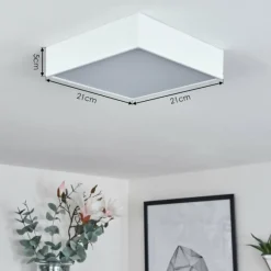 hofstein Plafonnier Netstal LED Blanc, 1 lumière