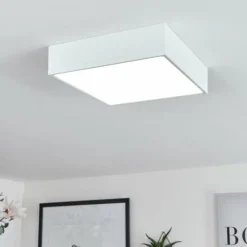 hofstein Plafonnier Netstal LED Blanc, 1 lumière