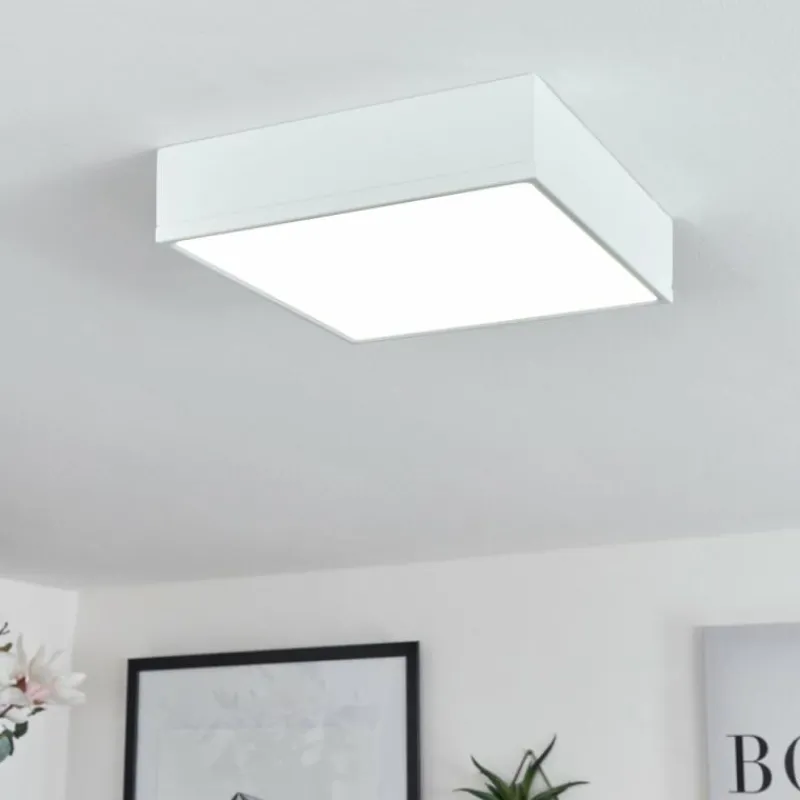 hofstein Plafonnier Netstal LED Blanc, 1 lumière