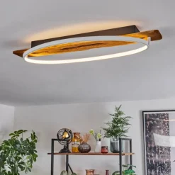 Luminaires Scandinaves-hofstein Plafonnier Nevogilde LED Écru, 1 lumière