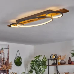 Luminaires Scandinaves-hofstein Plafonnier Nevogilde LED Écru, 1 lumière