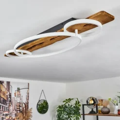 Luminaires Scandinaves-hofstein Plafonnier Nevogilde LED Écru, 1 lumière