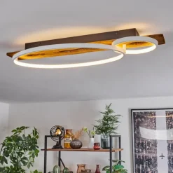 Luminaires Scandinaves-hofstein Plafonnier Nevogilde LED Écru, 1 lumière