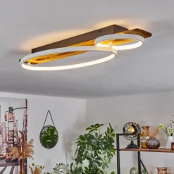 Luminaires Scandinaves-hofstein Plafonnier Nevogilde LED Écru, 1 lumière