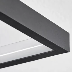 hofstein Plafonnier Nevogilde LED Écru, Noir, 1 lumière