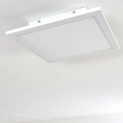 hofstein Plafonnier Nexo LED Blanc, 1 lumière, Télécommandes* Éclairage Led