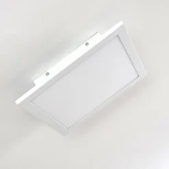 hofstein Plafonnier Nexo LED Blanc, 1 lumière, Télécommandes* Éclairage Led